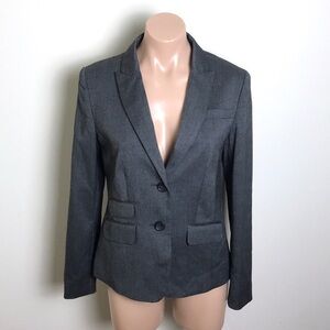 Banana Republic Dark Gray Blazer Jacket Size 4